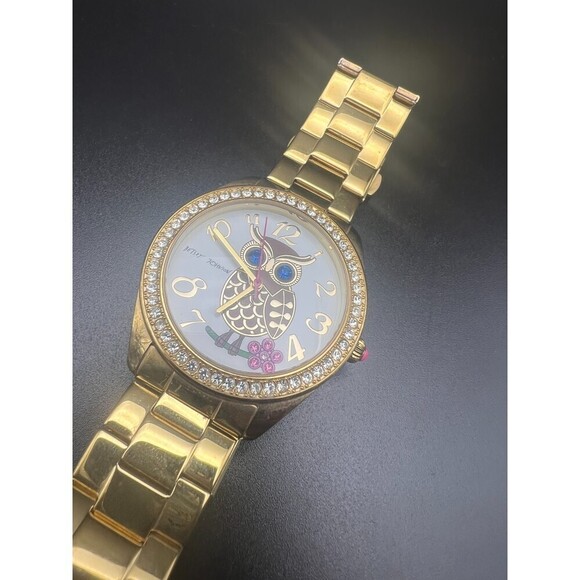 BETSEY Johnson Sparkly Owl Watch - Picture 9 of 10
